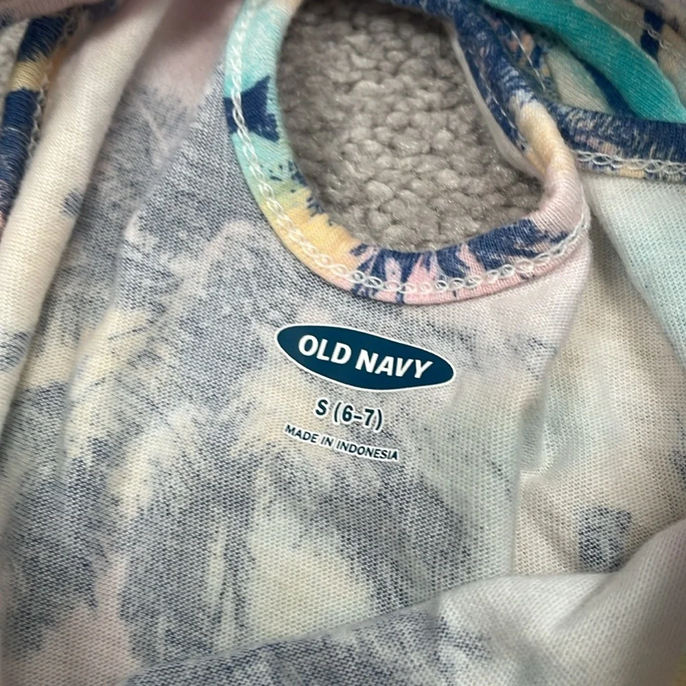 Girls Hawaiian Print Short Rompers Size Small